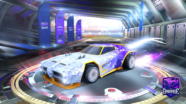 A Rocket League car design from fendi3x
