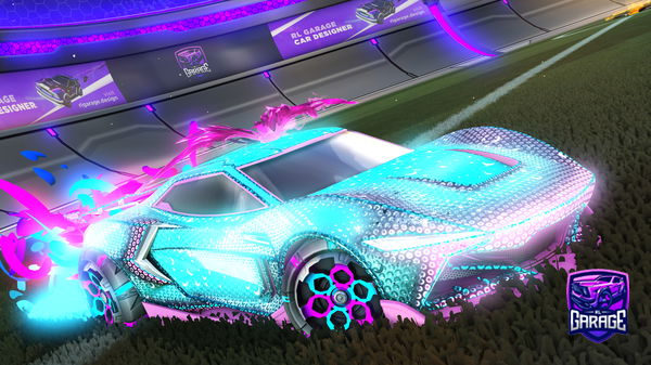 A Rocket League car design from Synxty