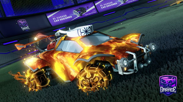 A Rocket League car design from Your_Hawaiian