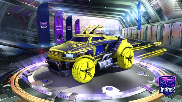 A Rocket League car design from irosario78