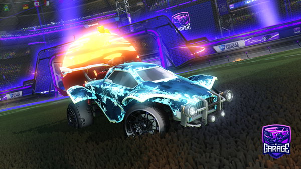 A Rocket League car design from traviscotch