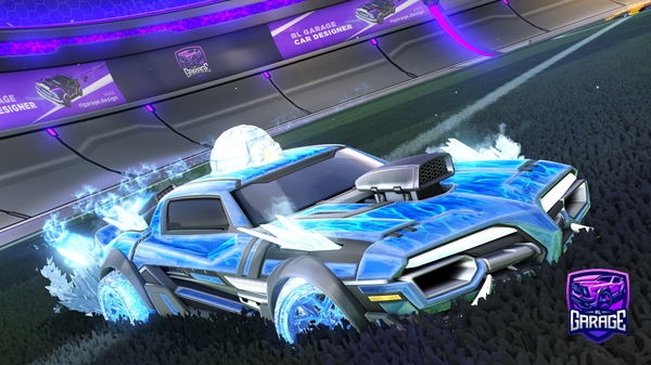 A Rocket League car design from NateTheCowboy