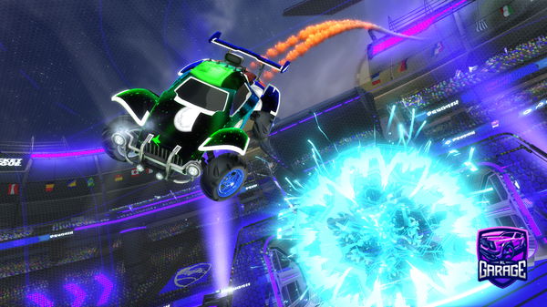 A Rocket League car design from Gamer4501