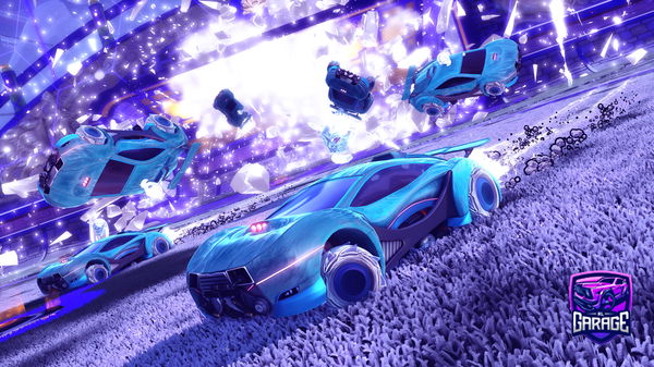 A Rocket League car design from TheRedMaRK