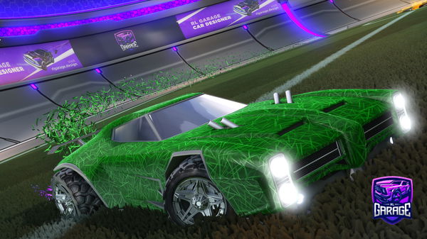 A Rocket League car design from ctbiles