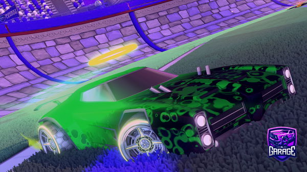 A Rocket League car design from TopBinner