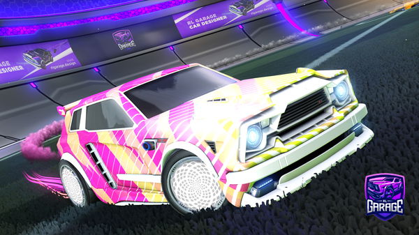 A Rocket League car design from Sadi11