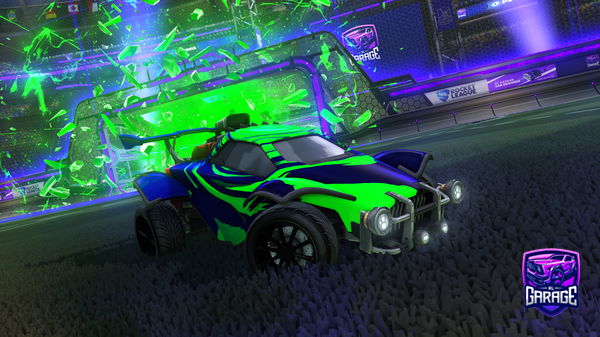 A Rocket League car design from Shogunzera