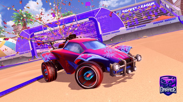 A Rocket League car design from xenrll