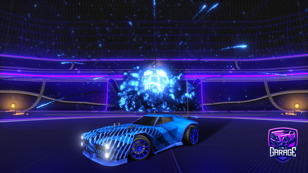 A Rocket League car design from Fazemwk575