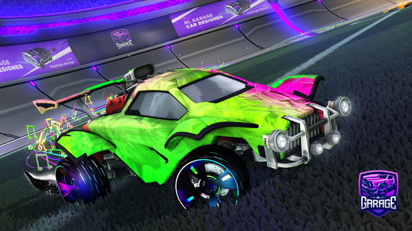 A Rocket League car design from Dragon98x