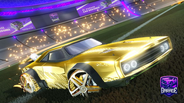 A Rocket League car design from DANIELODURI
