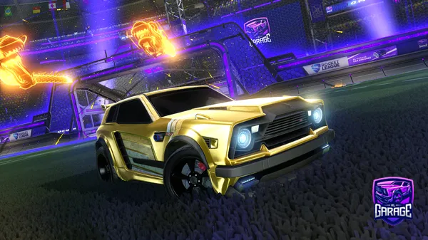 A Rocket League car design from Vatiix_