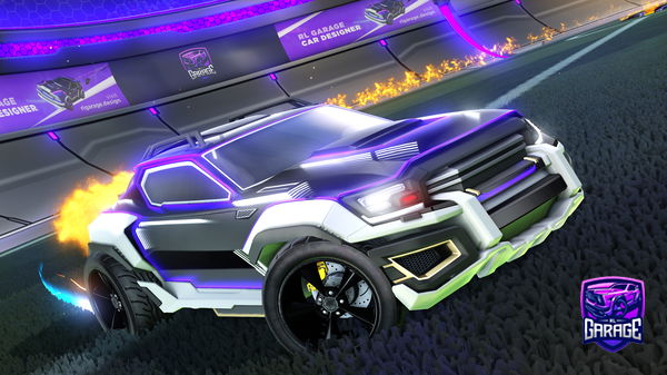 A Rocket League car design from CTR_Pit09
