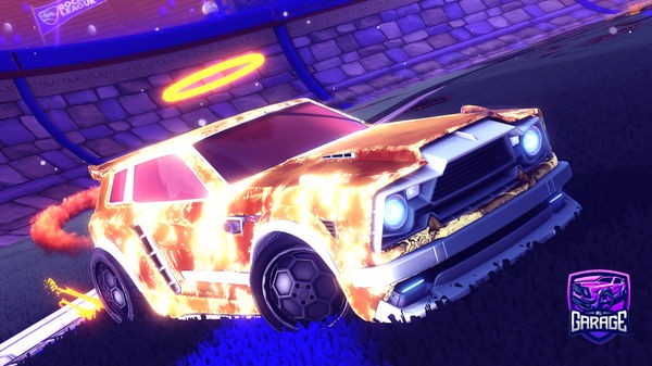 A Rocket League car design from AshokaYT