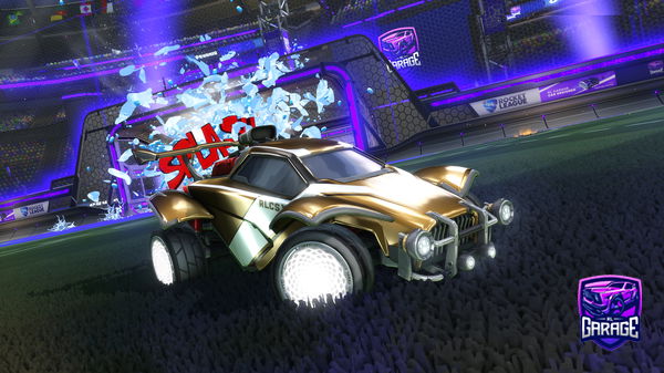 A Rocket League car design from Karamilk