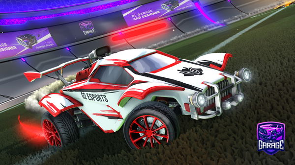 A Rocket League car design from DesirousVoice84