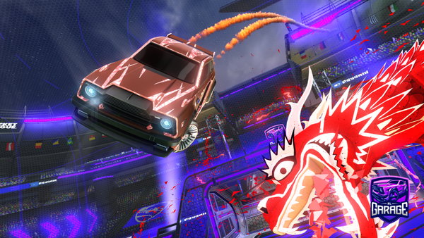 A Rocket League car design from The_Hornet51