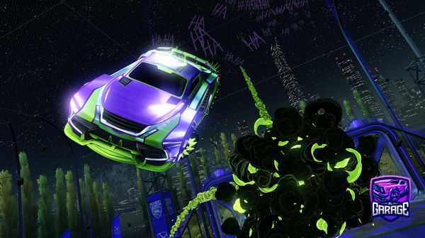 A Rocket League car design from Dinnerbone_69