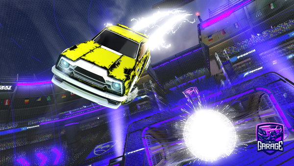 A Rocket League car design from Ikronicsx