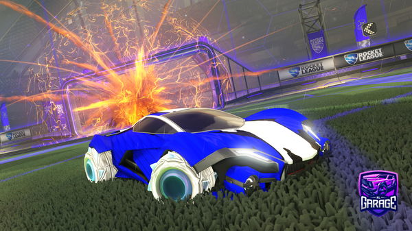 A Rocket League car design from corwerx191