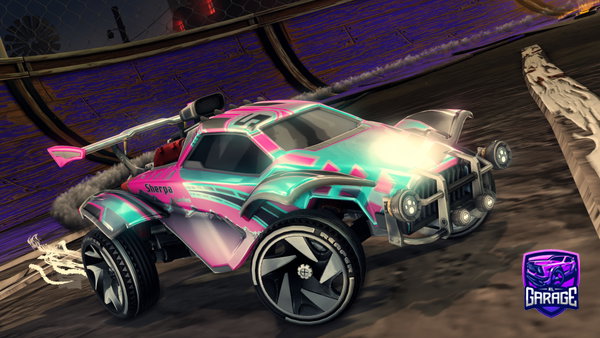 A Rocket League car design from asadsaifii
