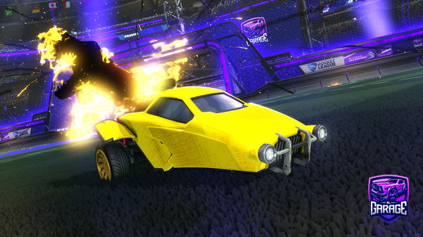 A Rocket League car design from Noasplat