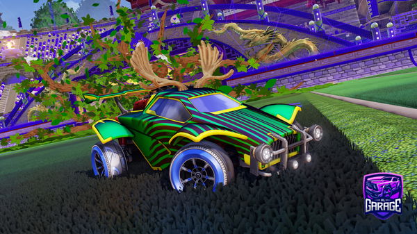 A Rocket League car design from FixerTheFox