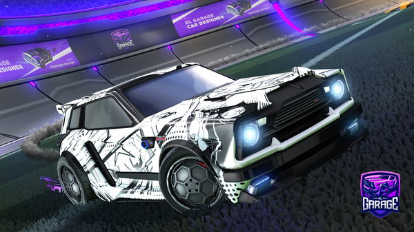 A Rocket League car design from Gabriel007zzzz