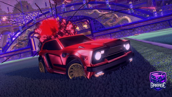 A Rocket League car design from Vandalinho