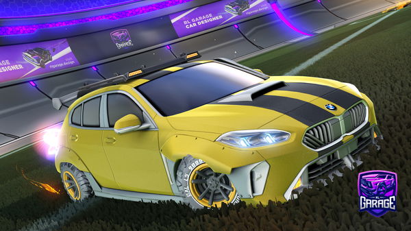 A Rocket League car design from RebelRacer99