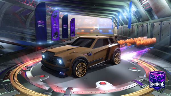 A Rocket League car design from Aurora_FluffBall