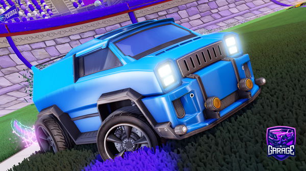 A Rocket League car design from Rocketeer777