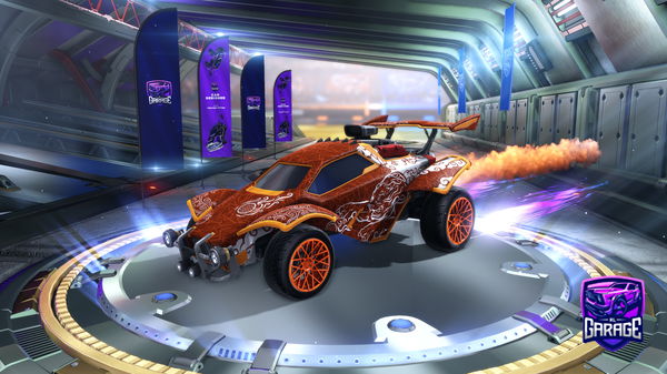 A Rocket League car design from Vqdil