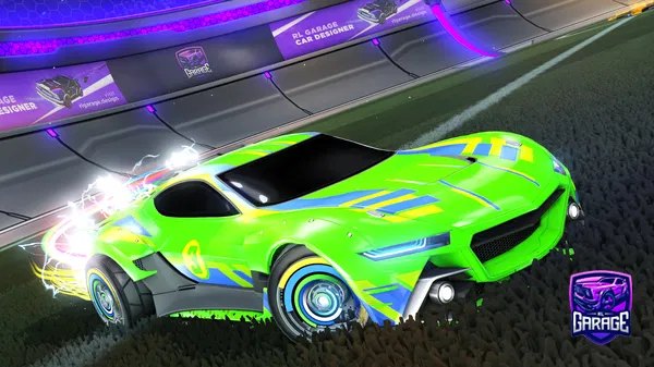 A Rocket League car design from YS-AeroAlpha