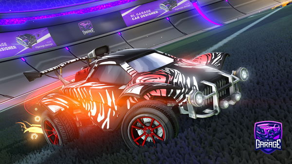 A Rocket League car design from Dxrk_tvv1