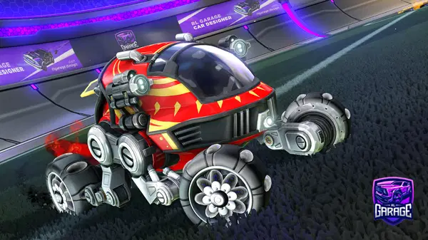 A Rocket League car design from Josemex22