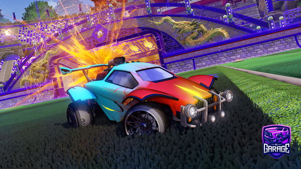 A Rocket League car design from rocketleagueMixam746