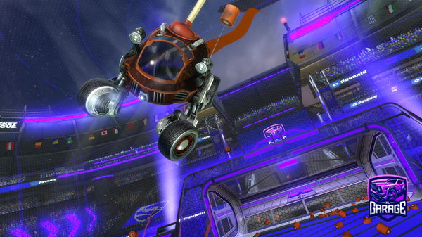 A Rocket League car design from Non7D