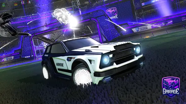 A Rocket League car design from jackedpotato