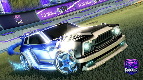 A Rocket League car design from midnight9402