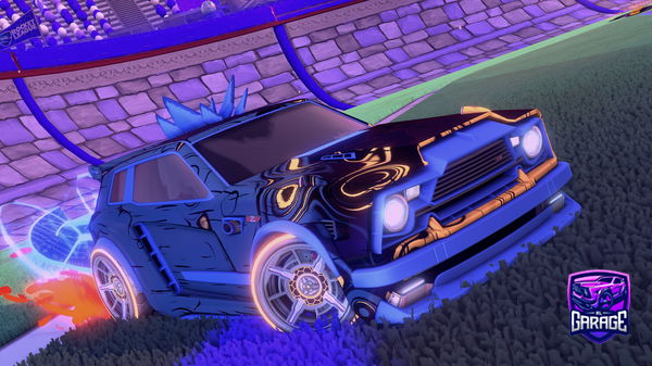 A Rocket League car design from Lsmey