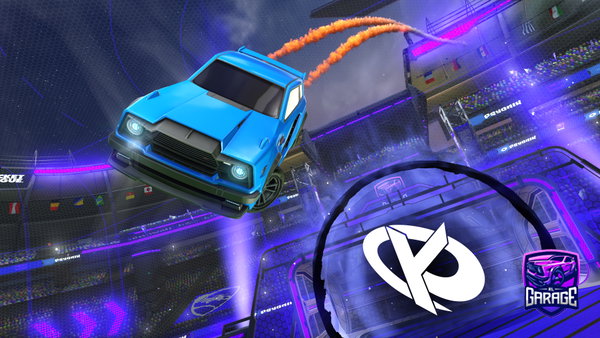 A Rocket League car design from tgenvrai