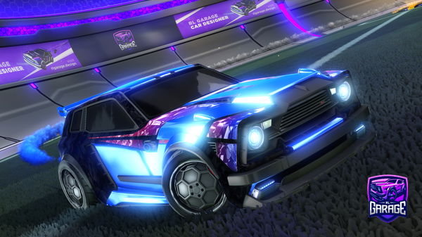A Rocket League car design from kolbyd12