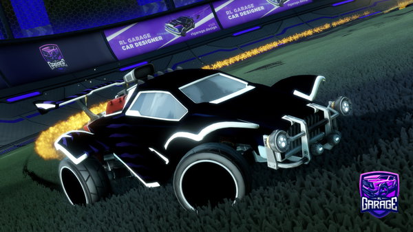 A Rocket League car design from Smokary
