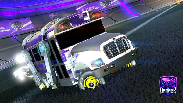 A Rocket League car design from OzkarS100