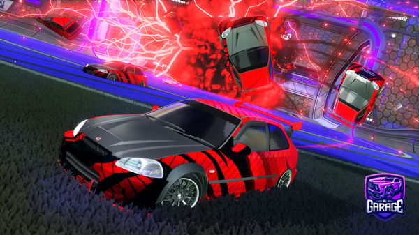 A Rocket League car design from HYPERXS65