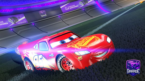 A Rocket League car design from -V3N0M-