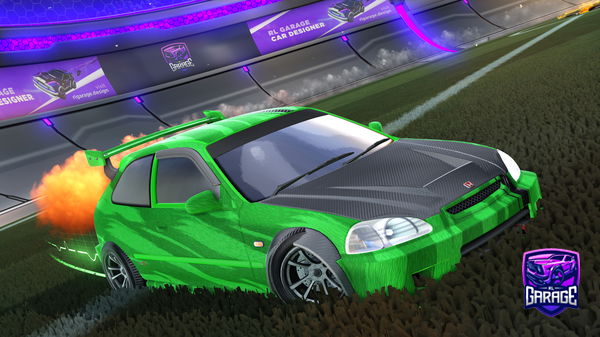 A Rocket League car design from Pezboy009