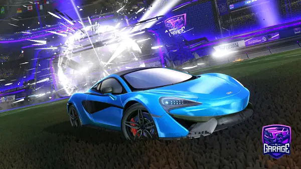 A Rocket League car design from YoungJN15